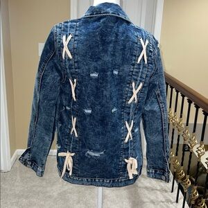 Thrill Dark Blue Denim Jacket